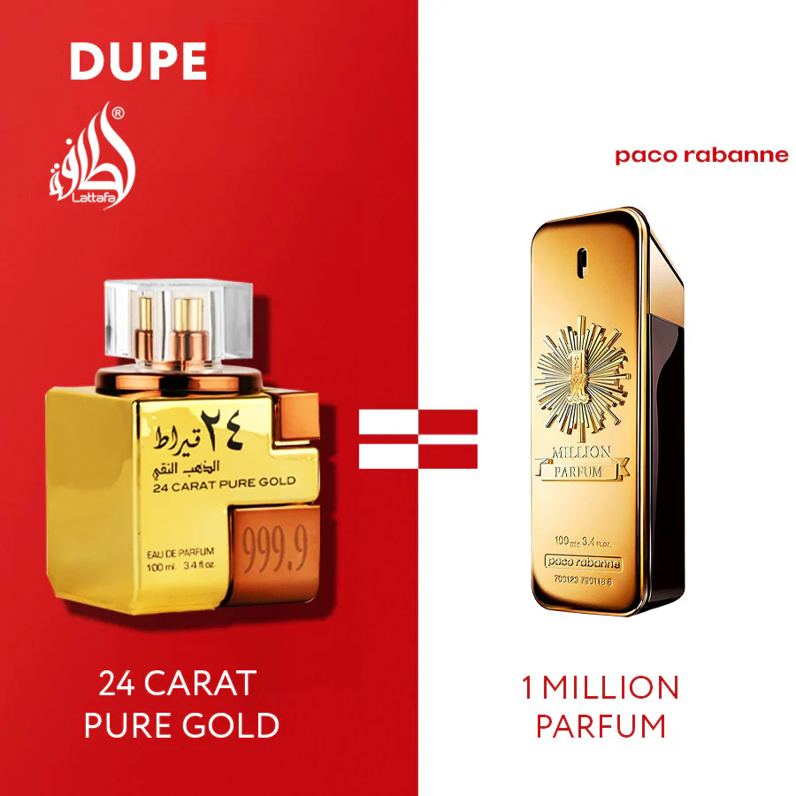 Lattafa 24 Carat Pure Gold Men 100ml EDP